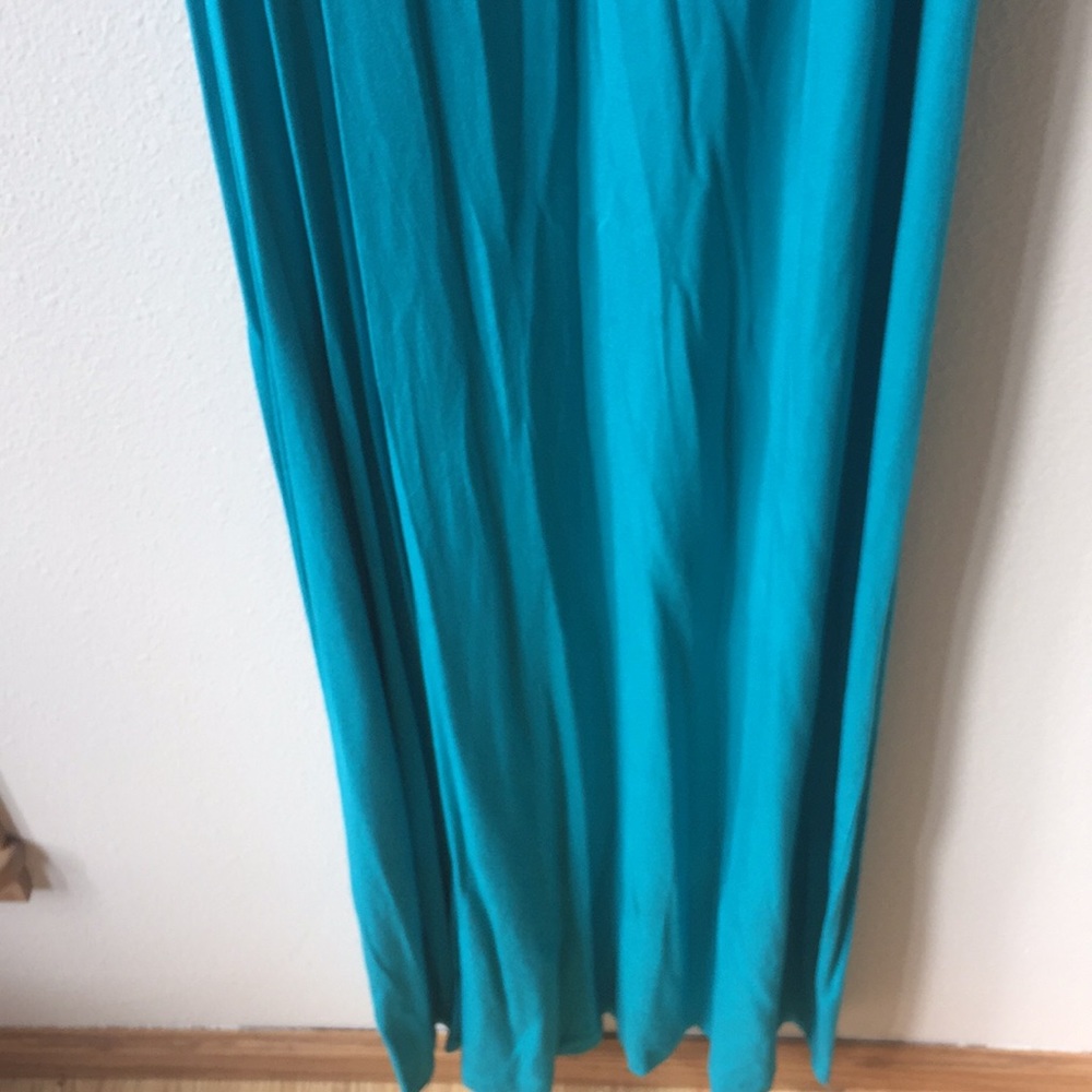SOMA TEAL DRESS - Picture 3 of 3